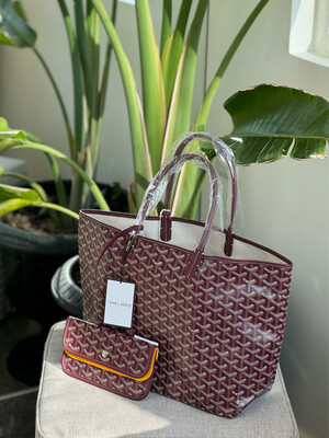 Goyard Saint Louis PM Burgundy Shopper Goyard Saint Louis PM Burgundy Shopper