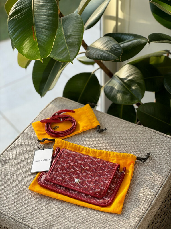 Goyard Plumet Pocket RED Bag
