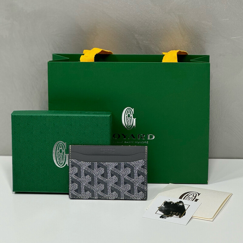 Goyard Grey Cardholder