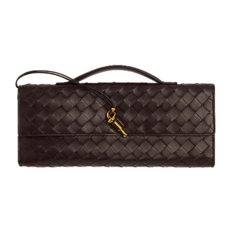 Bottega Veneta Andiamo BROWN Long Pouch