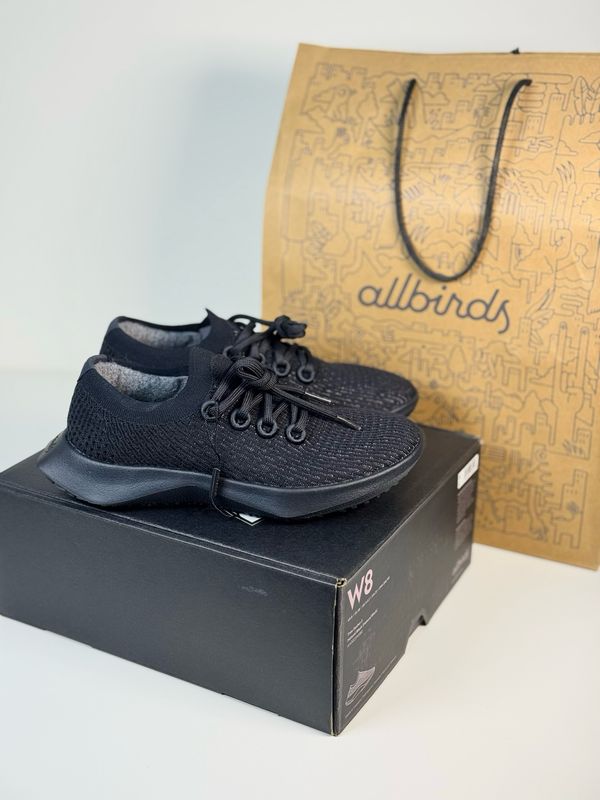 Allbirds Tree Dasher 2 Natural Black Sneaker