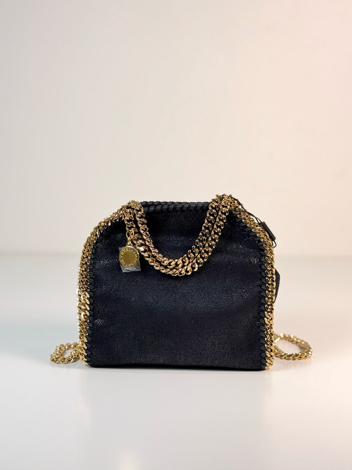 Stella McCartney Black/Gold TINY Bag