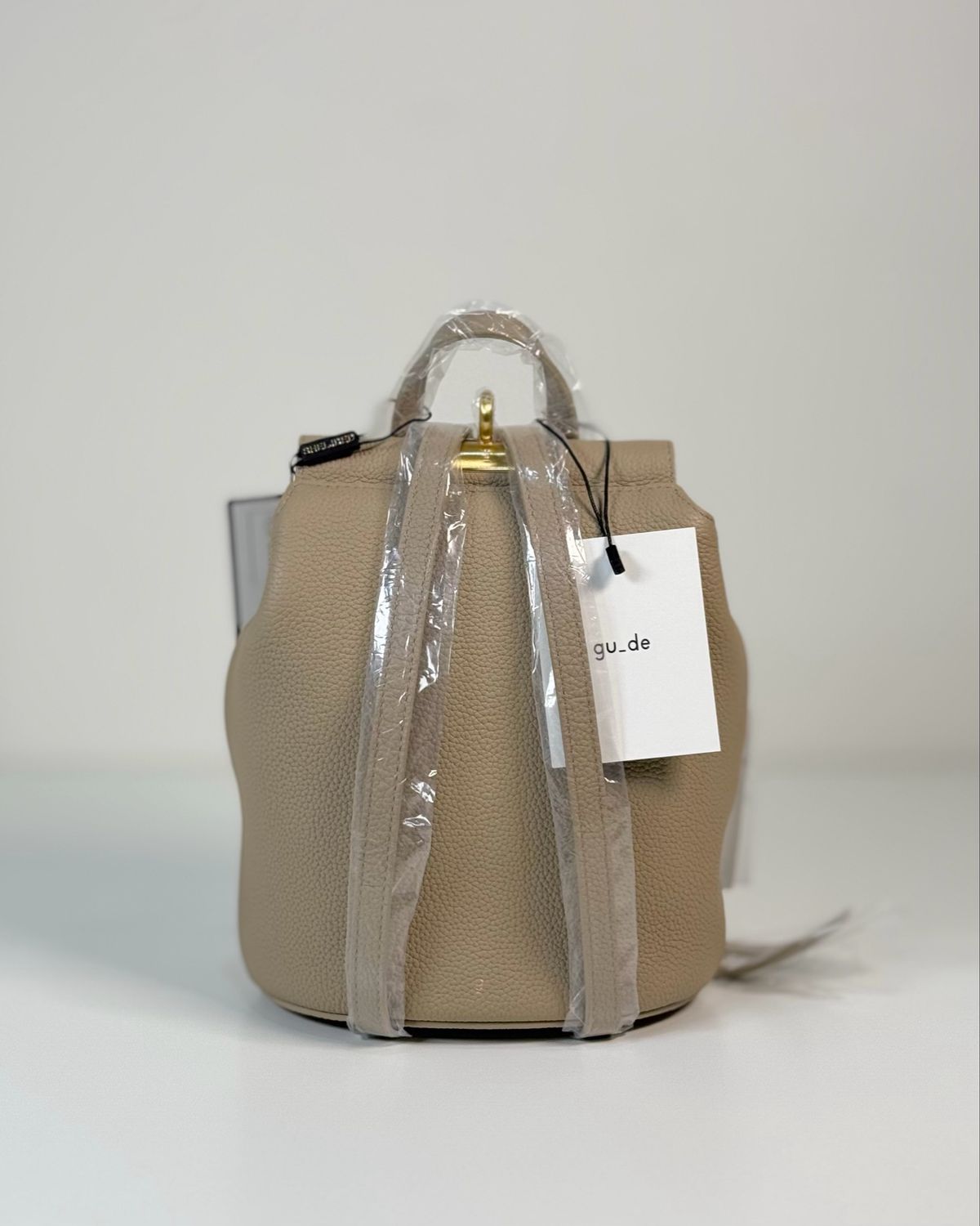 Gu-de Mini Lowa Bag - Beige