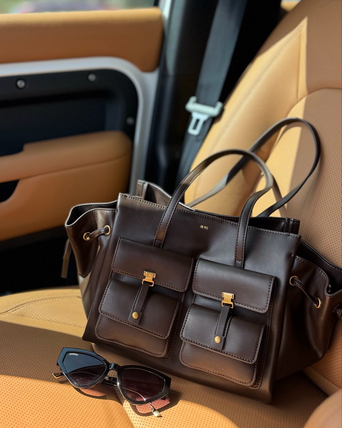 Jw Pei Linda Tote Bag - DarkBrown