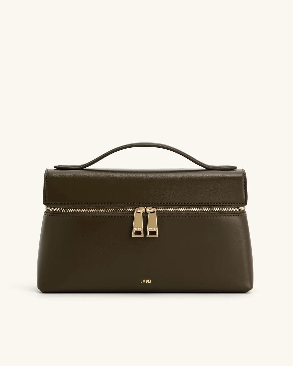 Jw Pei Thea Top Handle Bag - Dark Olive