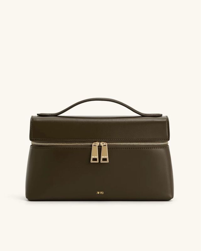Jw Pei Thea Top Handle Bag - Dark Olive