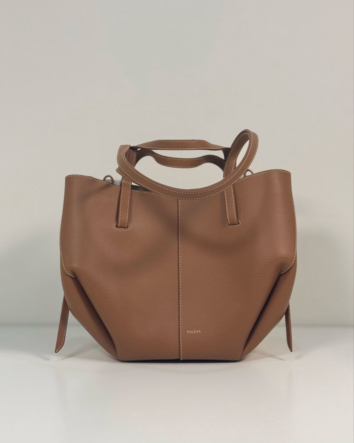 POLENE Cyme MINI Bag - Camel