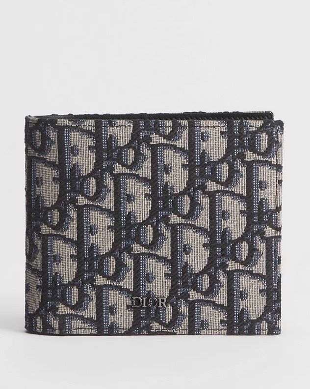 Dior Wallet - Beige/Blue