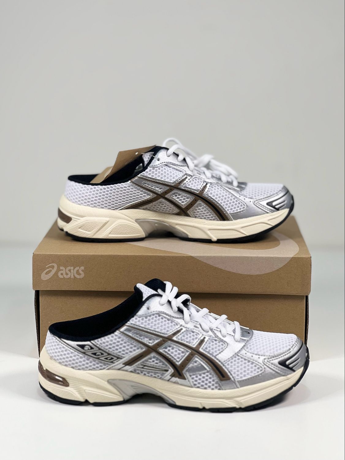 Asics GEL-1130 MULE White/Grey