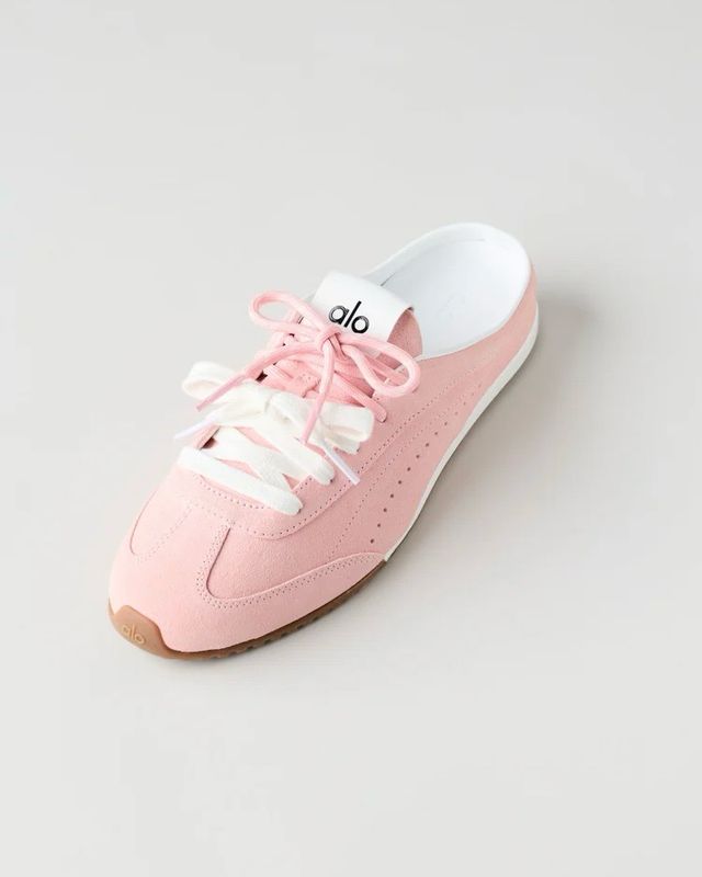 ALO Sunset Sneaker Mule - Sundrenched Pink