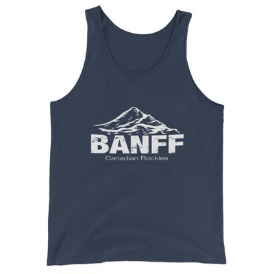 Banff Mountain Alberta Canada - Tank Top (Multi Colors) The Rockies Canadian Rocky Mountains