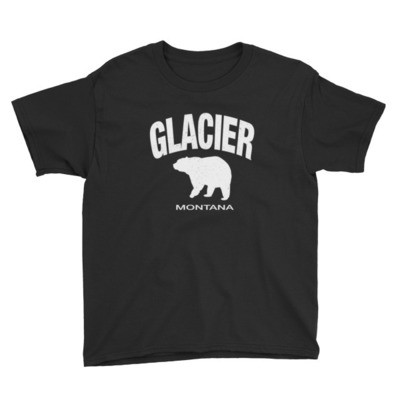 Glacier Montana USA - Youth T-Shirt (Multi Colors) The Rockies American Rocky Mountains