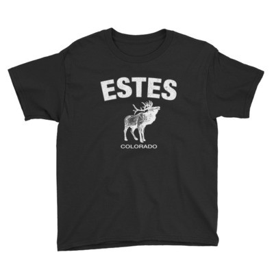 Estes Colorado USA - Youth T-Shirt (Multi Colors) The Rockies American Rocky Mountains