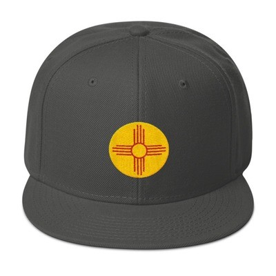 Taos New Mexico USA - Snapback Hat (Multi Colors) The Rockies American Rocky Mountains
