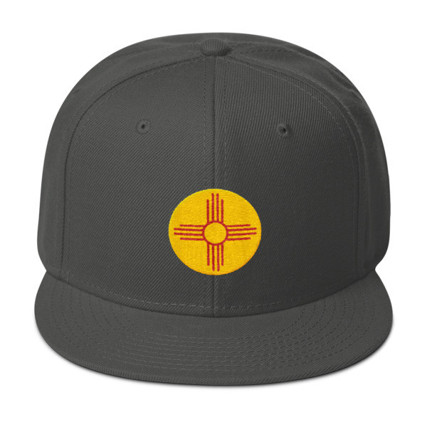 Taos New Mexico USA - Snapback Hat (Multi Colors) The Rockies American Rocky Mountains