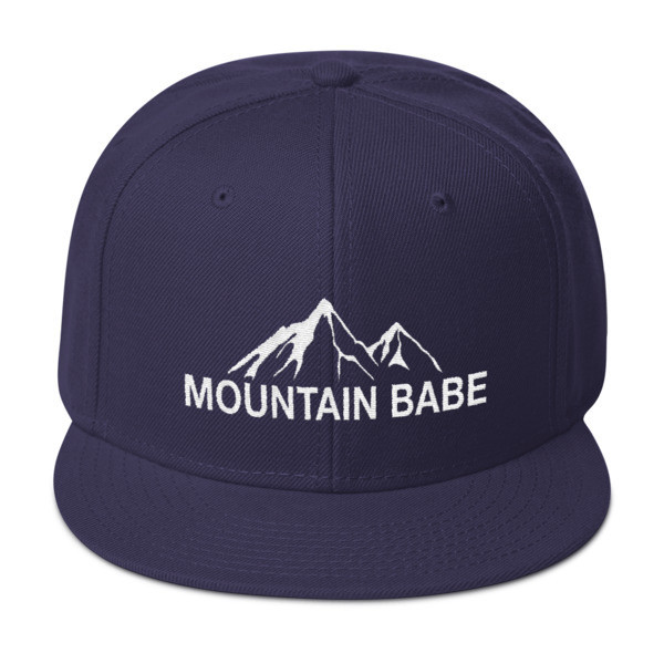 Mountain Babe - Snapback Hat (Multi Colors)