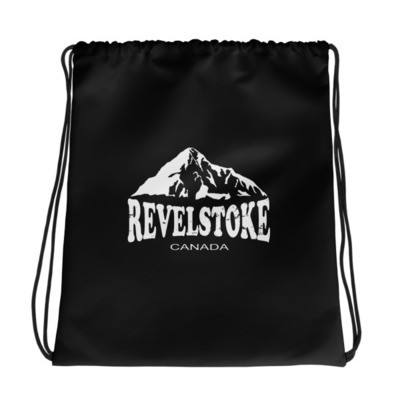 Revelstoke British Columbia Canada - Drawstring bag - The Rockies Canadian Rockies Canadian Rocky Mountains