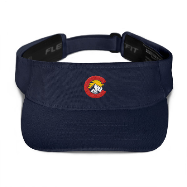 Colorado Flag USA - Visor (Multi colors) The Rockies American Rocky Mountains