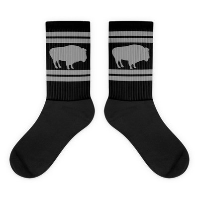 Bison Print - Socks