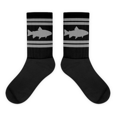 Fish Print - Socks