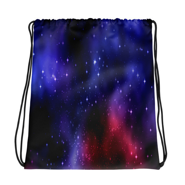 Galaxy Print - Drawstring bag