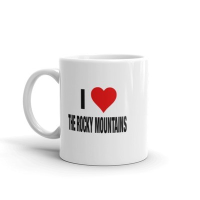I LOVE THE ROCKY MOUNTAINS - Mug