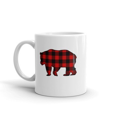 Plaid Bear - Mug