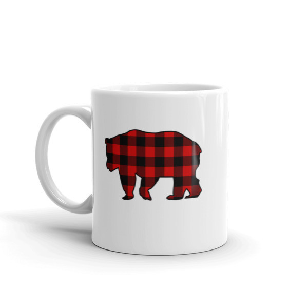 Plaid Bear - Mug
