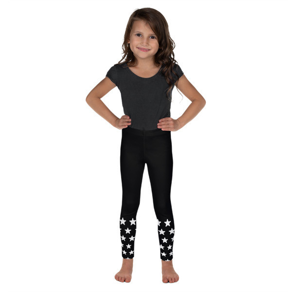 Star Print -  Kids Leggings, Size: 2T