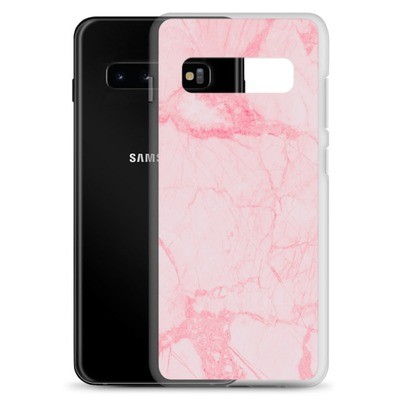 Pink Marble Print - Samsung Case
