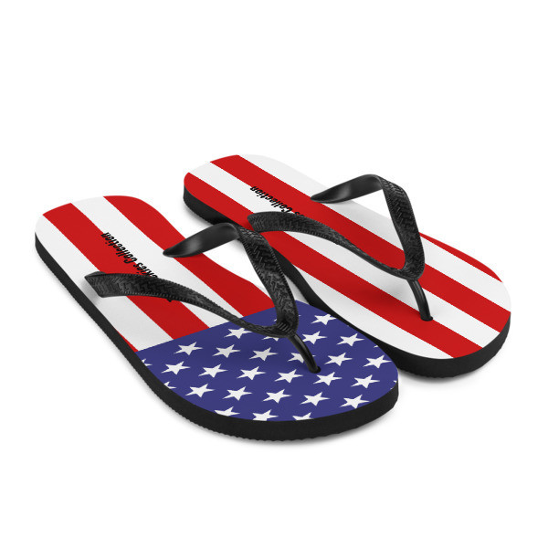 US Flag - Flip-Flops