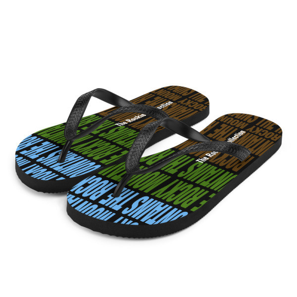 The Rocky Mountains - Flip-Flops, Size: S