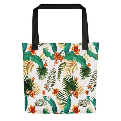 Tropical Floral - Tote bag