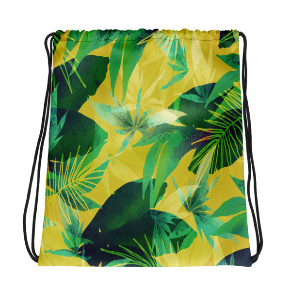 Tropical Summer - Drawstring bag