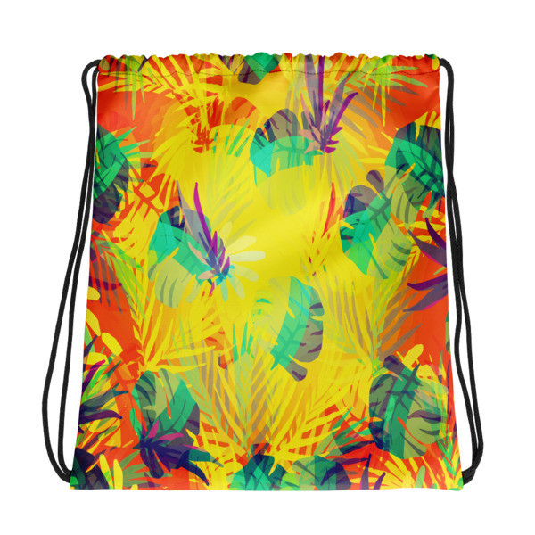 Tropical Summer - Drawstring bag