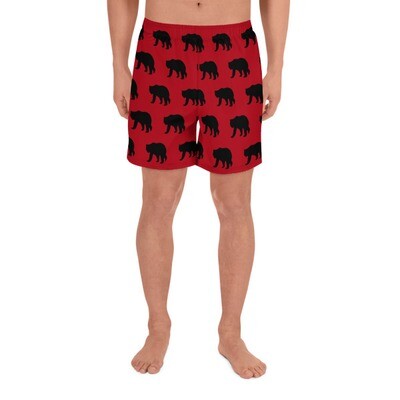 Bear Print - Swim Shorts