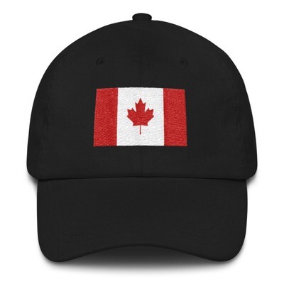 Canada Flag - Baseball / Dad hat (Multi Colors) Canada Flag - Baseball / Dad hat (Multi Colors)