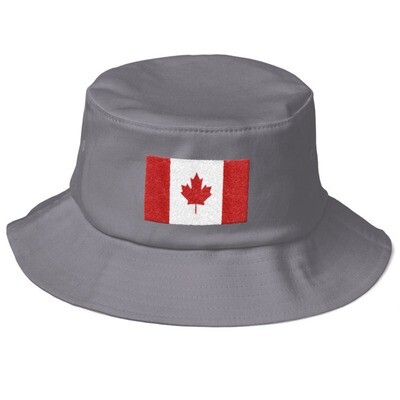 canada flag bucket hat