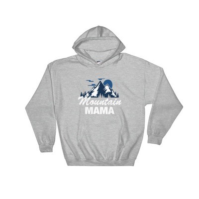 Mountain Mama - Hooded Sweatshirt (Multi Colors) The Rocky Mountains Canadian American Rockies