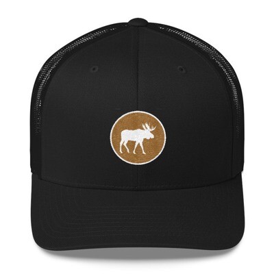 Moose Crest - Trucker Cap (Multi Colors) The Rocky Mountains Canadian American Rockies