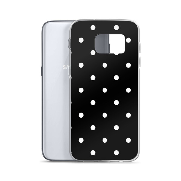 Black Polka Dot - Samsung Case