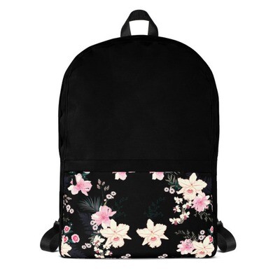 Floral Pocket - Backpack