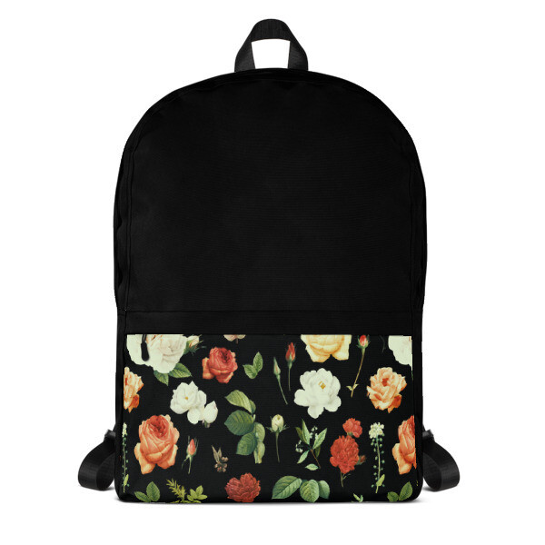 Floral Pocket - Backpack
