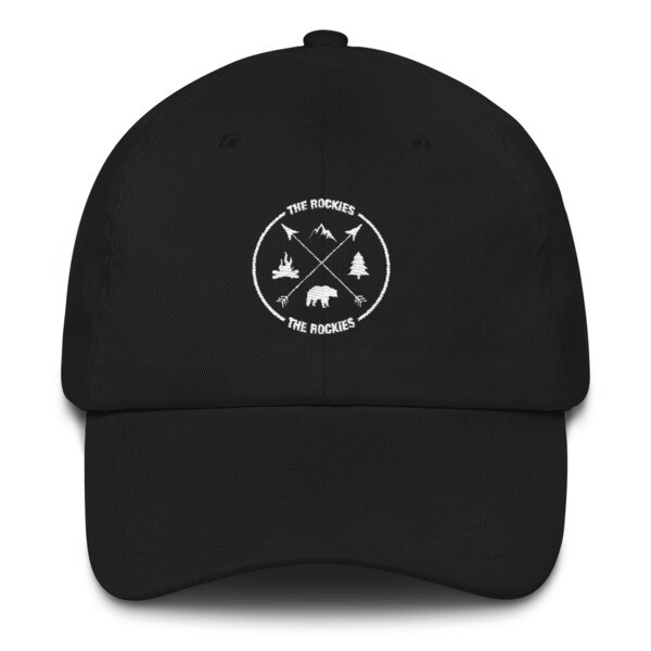 The Rockies - Baseball / Dad hat (Multi Colors) The Rocky Mountains Canadian American Rockies