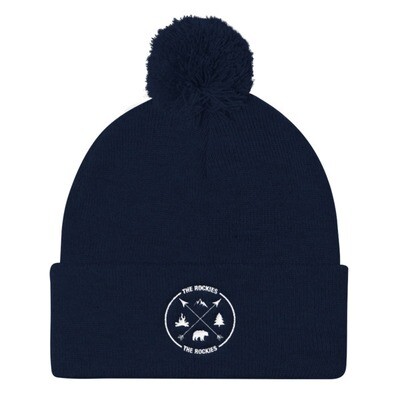 The Rockies - Pom Pom Knit Cap (Multi Colors)