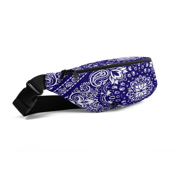 Blue Bandana - Fanny Pack