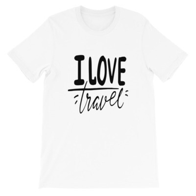 I Love Travel - T-Shirt (Multi Colors)