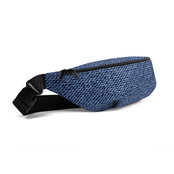 Blue Denim Print - Fanny Pack