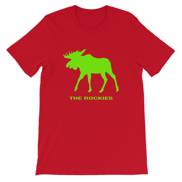 The Rockies Moose - T-Shirt (Multi Colors)