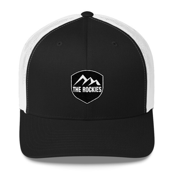 The Rockies - Trucker Cap (Multi Colors) The Rocky Mountains Canadian American Rockies